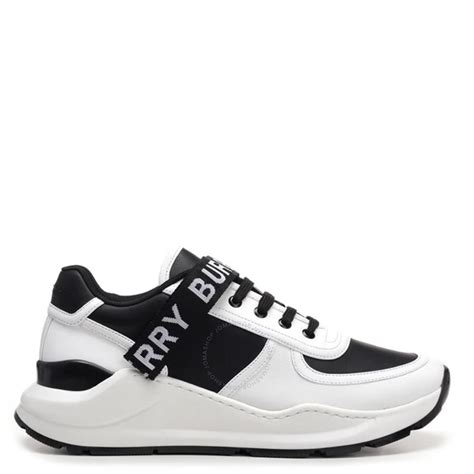 amazon burberry scarpe 8009801|Burberry Men's Leather and Nylon Velcro Logo Sneakers.